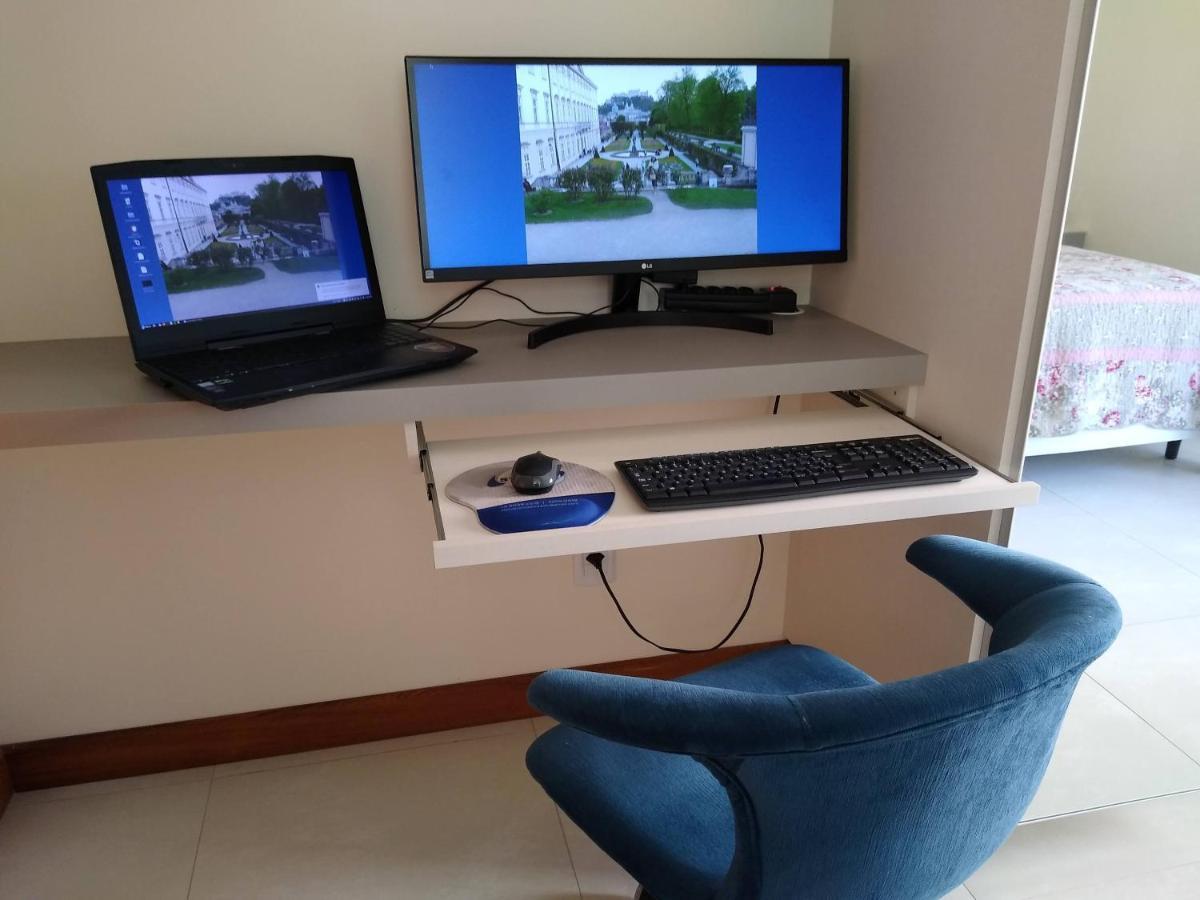 Apartamento A Beira Mar Completo Com Churrasqueira Florianópolis Exterior foto